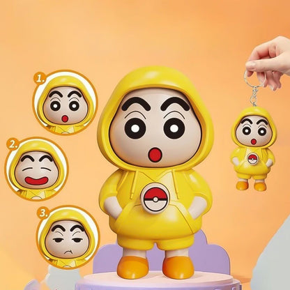 Face-Changing Doll Keychain – Cute, Fun & Collectible
